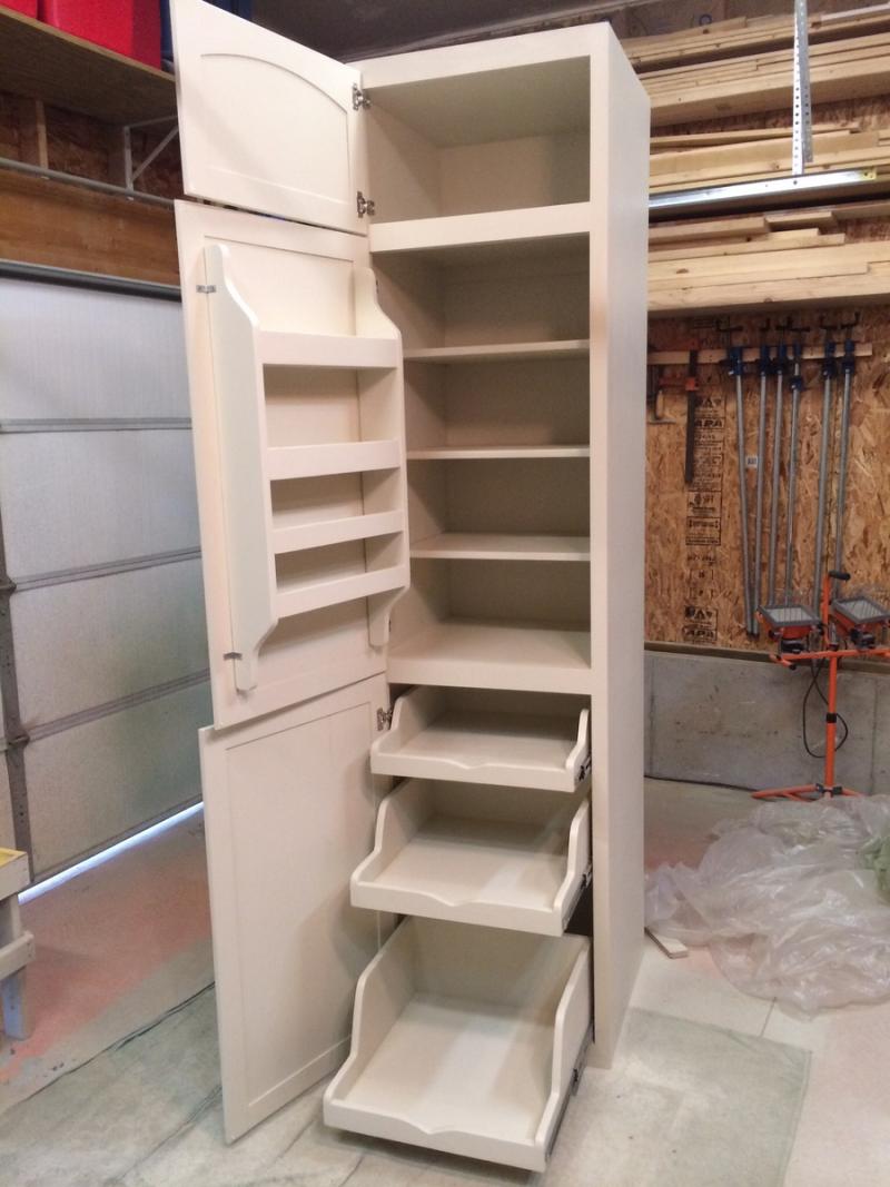 How To Build A Pantry Cabinet